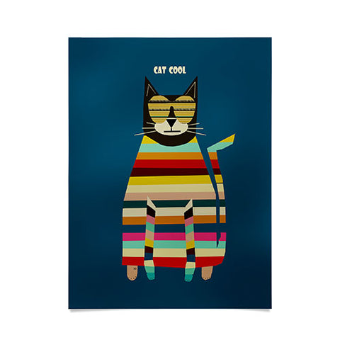 Brian Buckley Cat Cool Poster