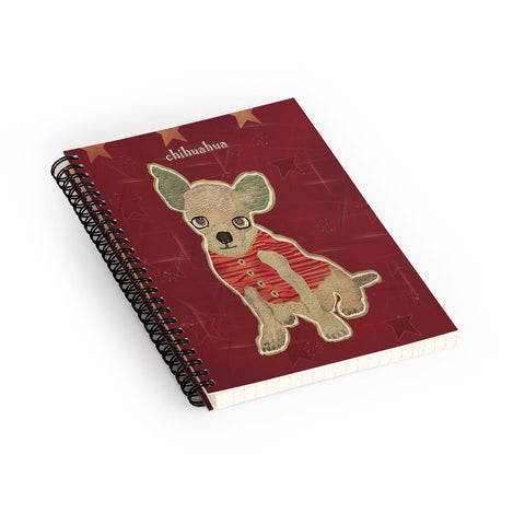 Brian Buckley Chihuahua Puppy Spiral Notebook