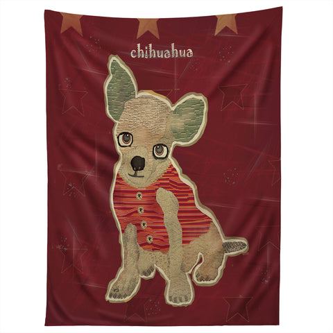 Brian Buckley Chihuahua Puppy Tapestry