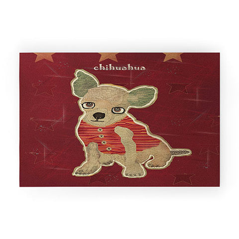 Brian Buckley Chihuahua Puppy Welcome Mat