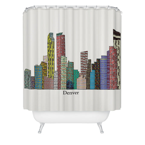 Brian Buckley Denver City Shower Curtain