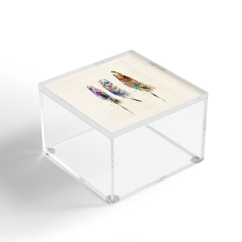 Brian Buckley free feathers Acrylic Box