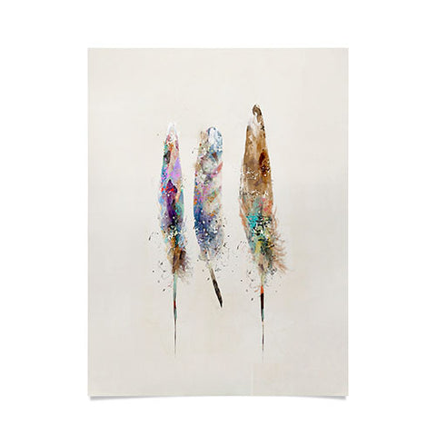 Brian Buckley free feathers Poster
