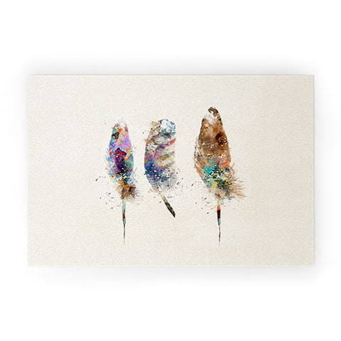 Brian Buckley free feathers Welcome Mat