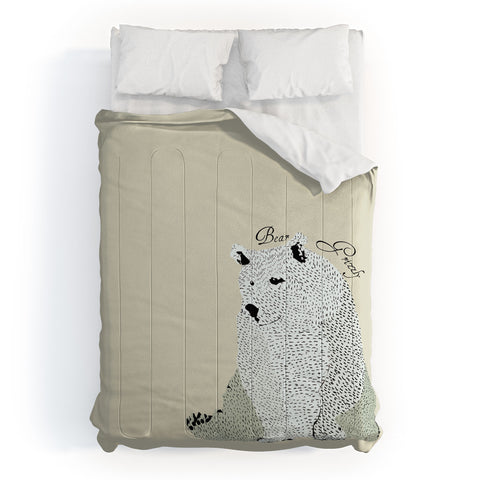 Brian Buckley Grizzly Bear Comforter