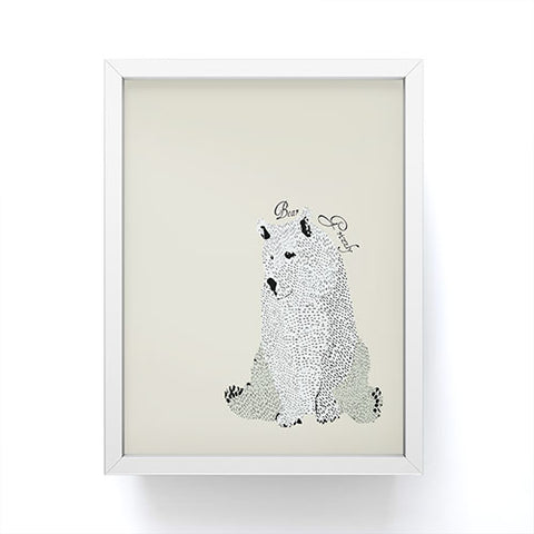 Brian Buckley Grizzly Bear Framed Mini Art Print