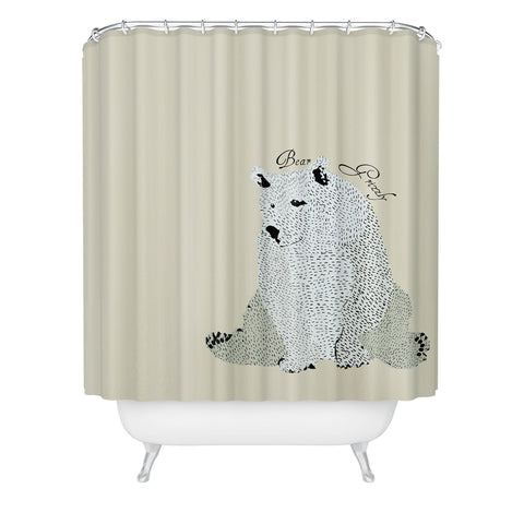Brian Buckley Grizzly Bear Shower Curtain