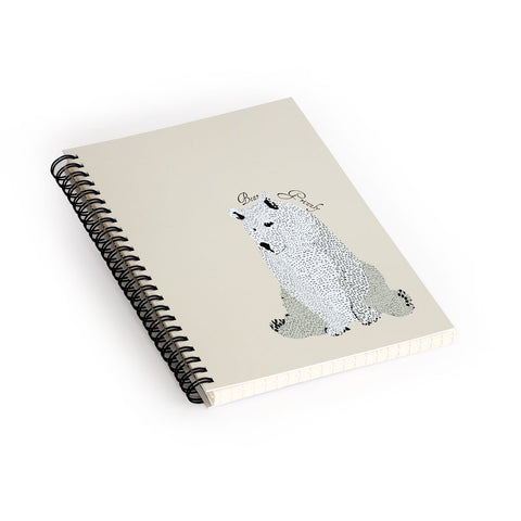 Brian Buckley Grizzly Bear Spiral Notebook