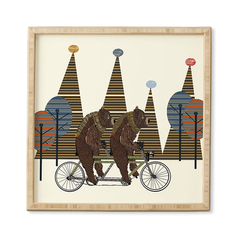 Brian Buckley Grizzly Days Lets Tandem Framed Wall Art