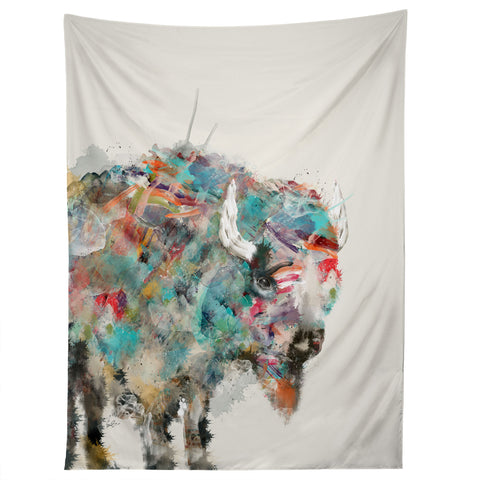 Brian Buckley into the wild the buffalo Tapestry