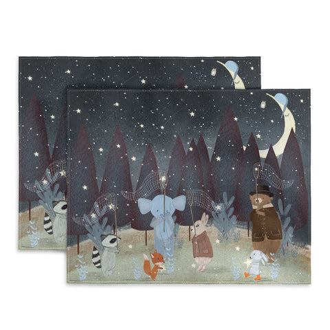 Brian Buckley little falling stars Placemat