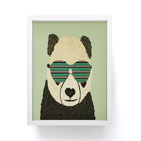 Brian Buckley Panda Cool Framed Mini Art Print