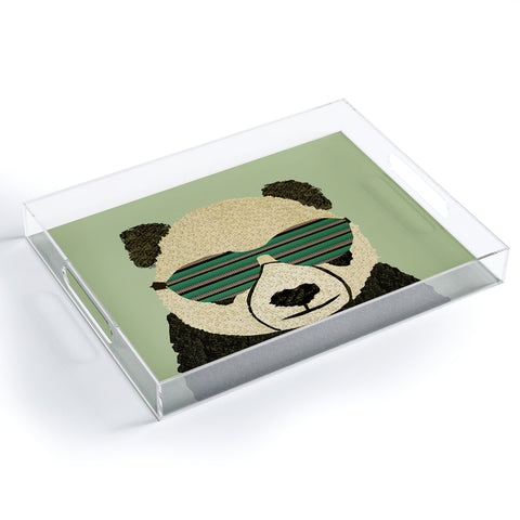 Brian Buckley Panda Cool Acrylic Tray