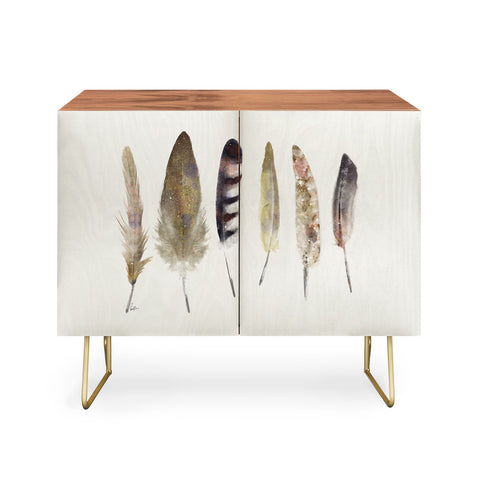 Brian Buckley peace song feathers Credenza