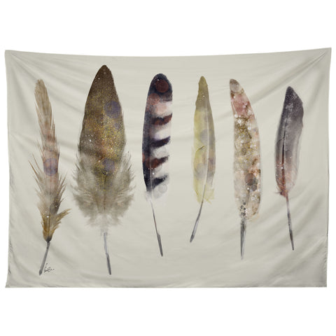 Brian Buckley peace song feathers Tapestry