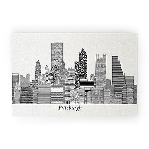 Brian Buckley Pittsburgh City Welcome Mat