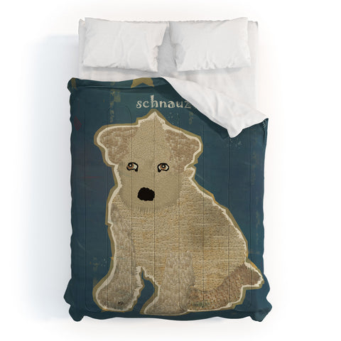 Brian Buckley Schnauzer Puppy Comforter