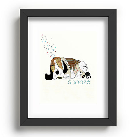 Brian Buckley Snooze Dog Recessed Framing Rectangle