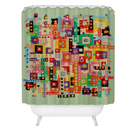 Brian Buckley The South End Shower Curtain