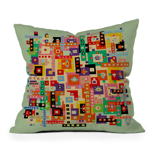 Brian Buckley The South End Throw Pillow