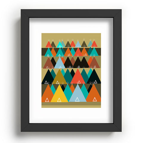 Brian Buckley Tipi Mountain Recessed Framing Rectangle