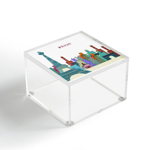 Brian Buckley Ville De Paris Acrylic Box