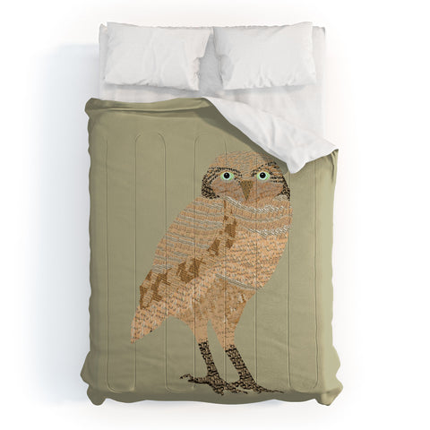 Brian Buckley Vintage Owl Comforter