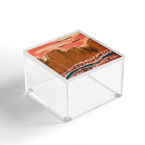 Britt Does Design California Desert Acrylic Box