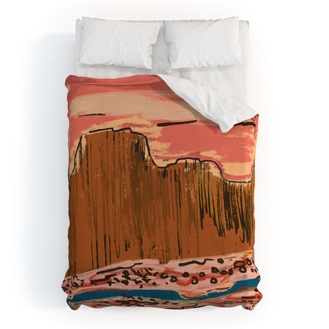 Britt Does Design California Desert Duvet Cover