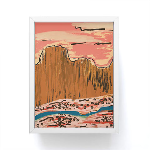 Britt Does Design California Desert Framed Mini Art Print