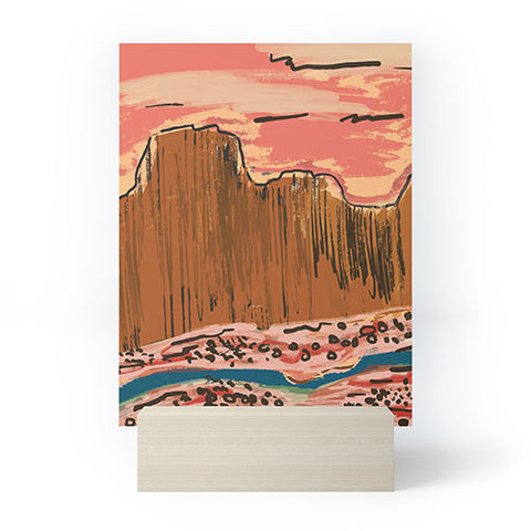 Britt Does Design California Desert Mini Art Print