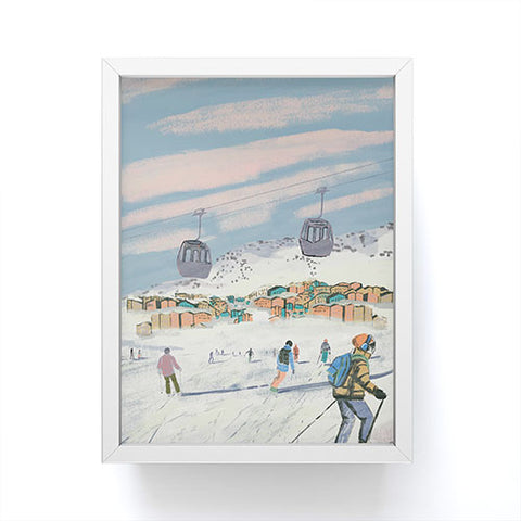 Britt Does Design Winter Ski Trip Framed Mini Art Print