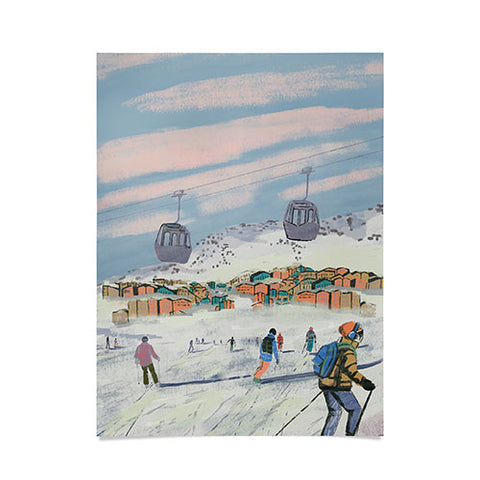 Britt Does Design Winter Ski Trip Poster