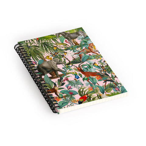 Burcu Korkmazyurek Beautiful Forest IX Spiral Notebook