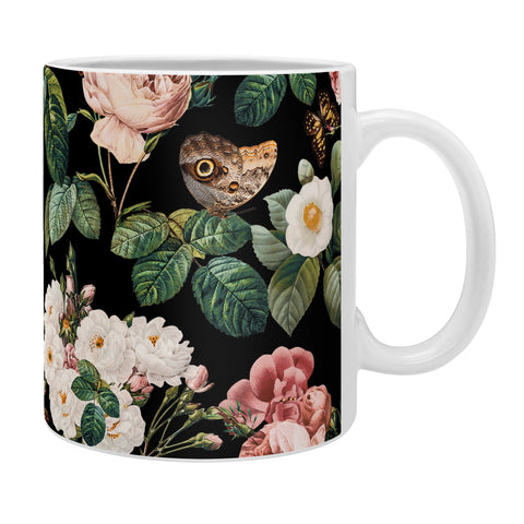 Burcu Korkmazyurek Floral and Butterflies Coffee Mug
