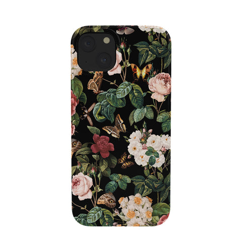Burcu Korkmazyurek Floral and Butterflies Phone Case