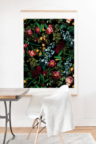 Burcu Korkmazyurek Floral Jungle Art Print And Hanger