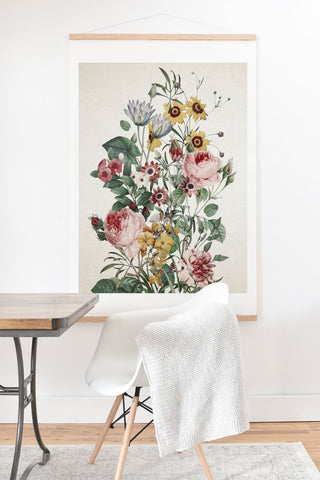 Burcu Korkmazyurek Romantic Garden Art Print And Hanger