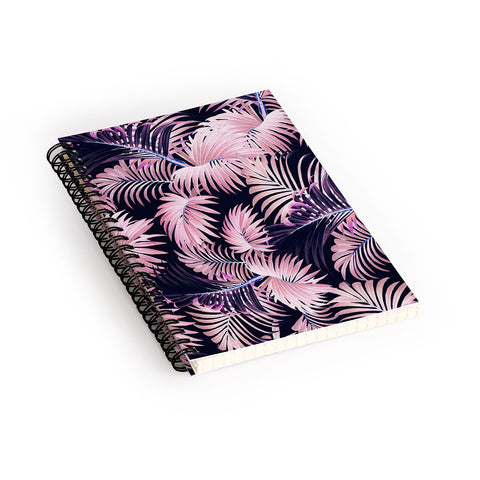 Burcu Korkmazyurek Tropical Magic Forest V Spiral Notebook