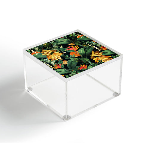 Burcu Korkmazyurek Tropical Orange Garden III Acrylic Box