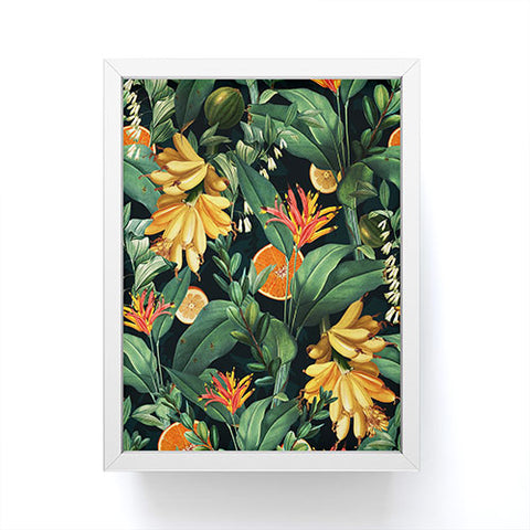 Burcu Korkmazyurek Tropical Orange Garden III Framed Mini Art Print