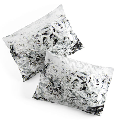 Caleb Troy Aluminum Diamonds Pillow Shams