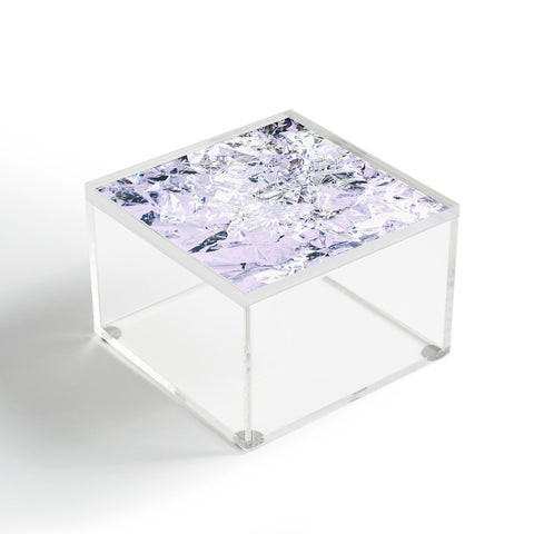 Caleb Troy Aluminum Lilac Acrylic Box