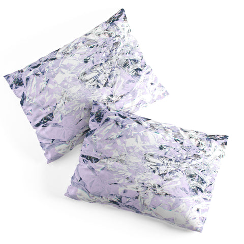 Caleb Troy Aluminum Lilac Pillow Shams