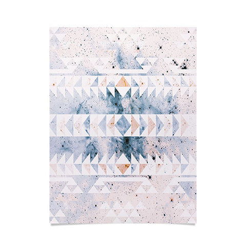 Caleb Troy arctic gold tribal Poster