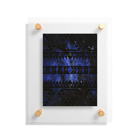 Caleb Troy Blue Stellar Dust Floating Acrylic Print