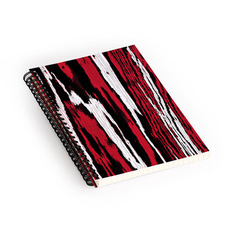 Caleb Troy Crimson Coal Splinters Spiral Notebook