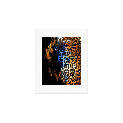Caleb Troy Leopard Storm Art Print