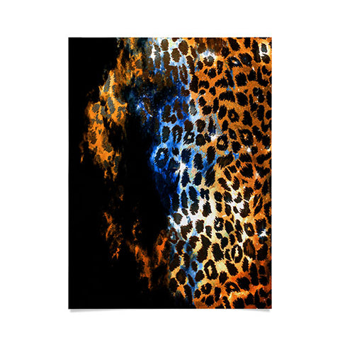Caleb Troy Leopard Storm Poster