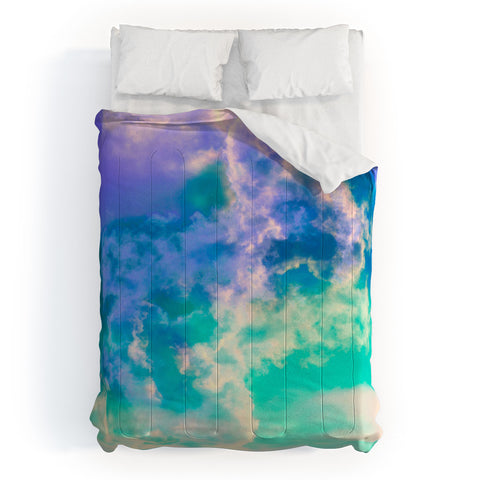 Caleb Troy Mountain Meadow Painted Clouds Comforter